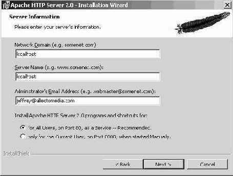  Apache  Windows