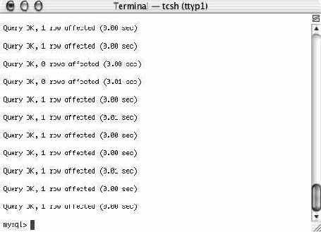 Установка и запуск MySQL для Mac OS X