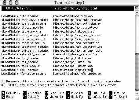  PHP  Mac OS X