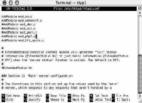  PHP  Mac OS X