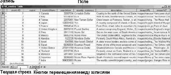 Введение в объекты баз данных