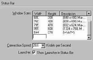 Рисунок Раздел Status Bar